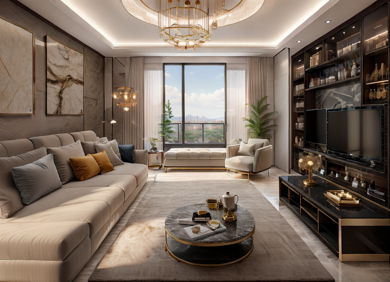 00004-3548291649-ultra realistic, masterpiece, best quality, super detailed, ultra high res, raw photo, 8k,_a modern livingroom, (fabric sofa), (.png